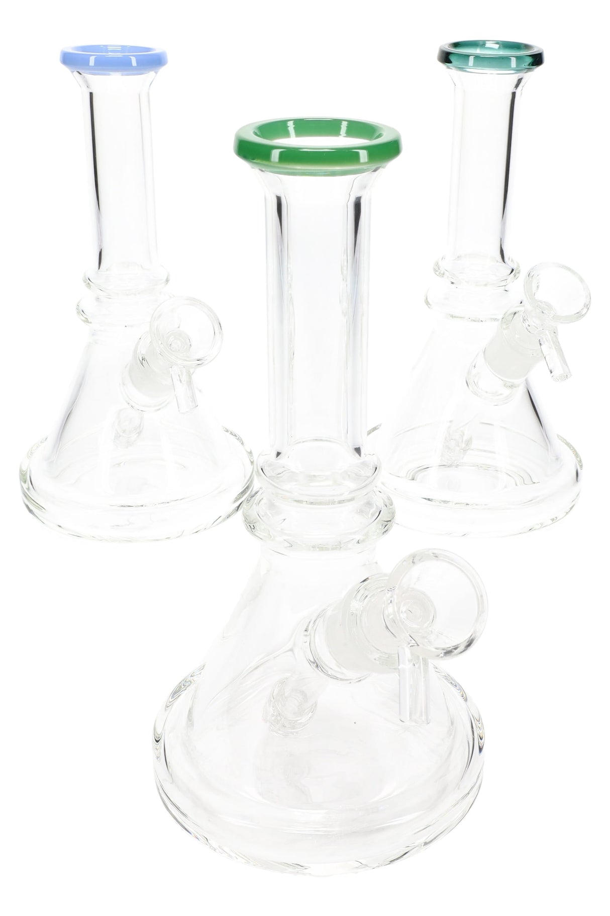 Glass GoG Beaker Bong “Mini Matrix” – Matrix Stem – 7″