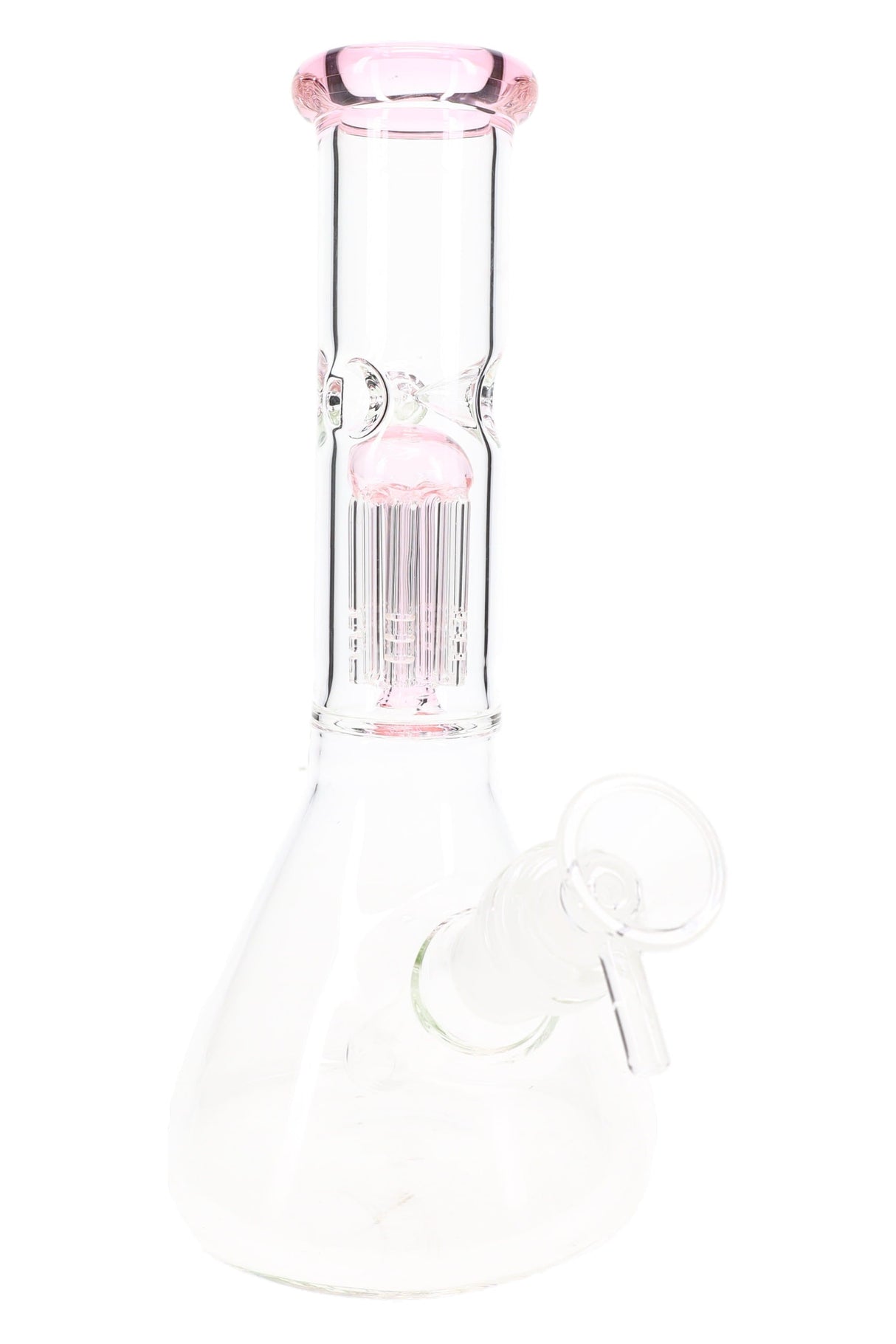 GoG Clear Beaker Bong – 8½″ – Tree Perc – Ice Pinch – Assorted Colors