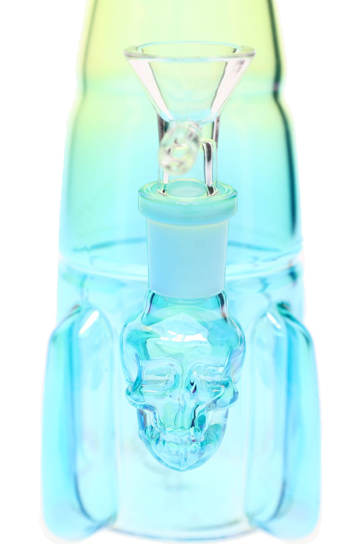 Glass Rocket Ship Bong “Lift-Off” – 7½″ – Assorted Colors