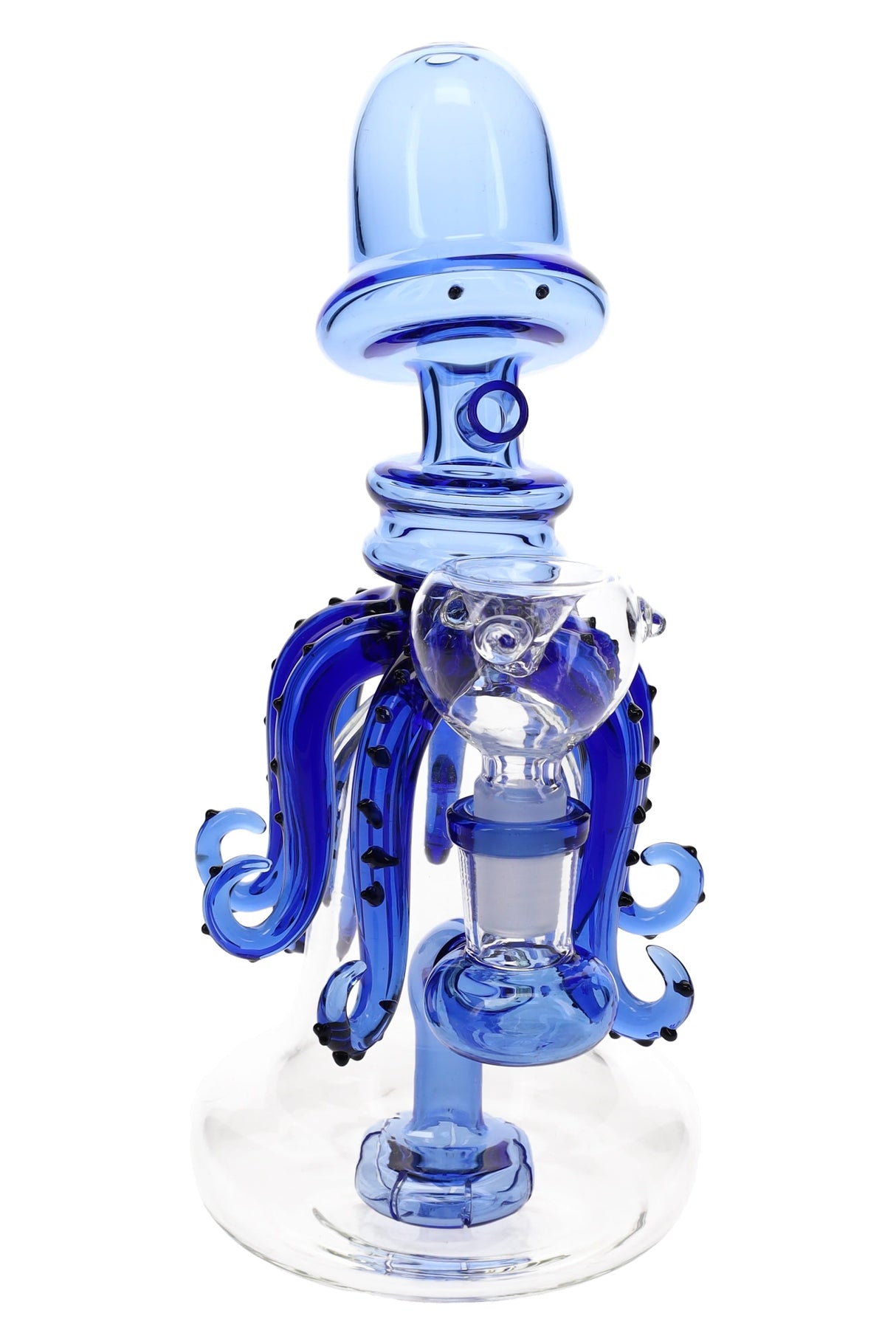 Glass Squid Bong “Deep Sea Sipper” – Showerhead Perc – 8½″