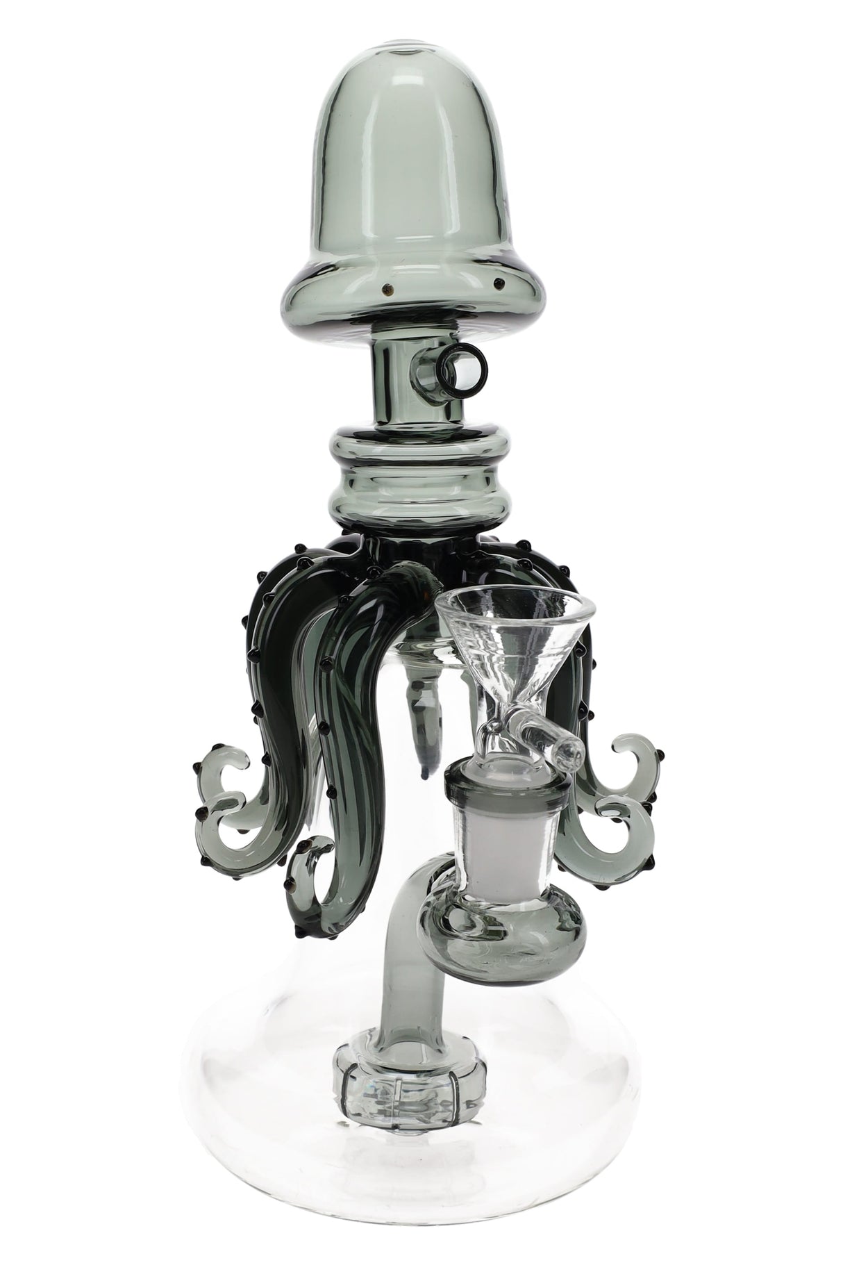 Glass Squid Bong “Deep Sea Sipper” – Showerhead Perc – 8½″