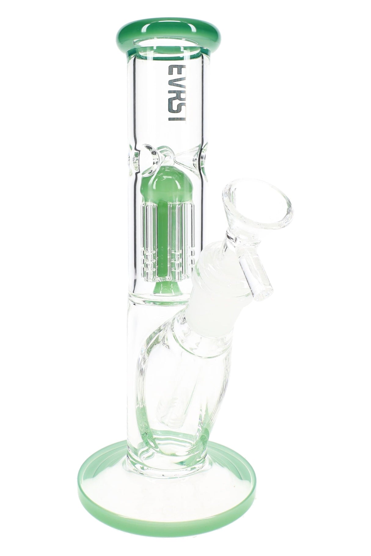 EVRST Glass-on-Glass Straight Shooter Bong w/ Tree Perc – 8½″