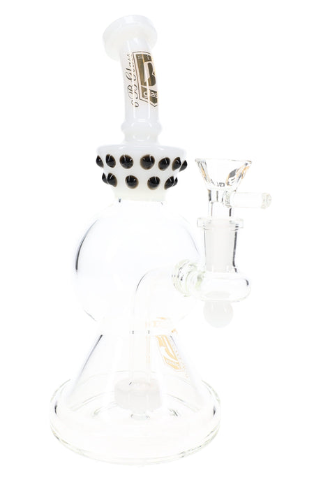 6B Glass Stemless Water Pipe – 9″ – Assorted Colors
