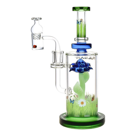 Pulsar The Power Of Flower Dab Rig Set w/ Carb Cap | 9" | 14mm F