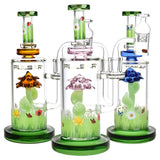 Pulsar The Power Of Flower Dab Rig Set w/ Carb Cap | 9" | 14mm F