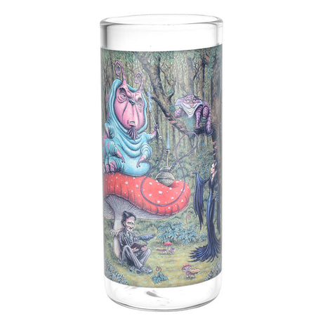 Pulsar Malice in Wonderland Gravity Water Pipe - 11.25" tall, front view on white background