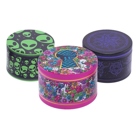 Wacky Grinderz | Extra Wacky Assortment | 2.5" | 4pc | 6ct Display