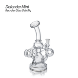 Waxmaid 6.14 Inch Defender Mini Recycler Glass Dab Rig