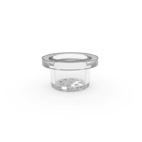 Weedgets MAZE-X Pipe Borosilicate Glass Bowl 3-Pack, front view on a white background