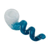 Human Grade Corkscrew pipe mouthpiece close up
