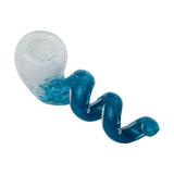 Human Grade Corkscrew pipe mouthpiece close up
