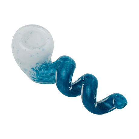 Human Grade Corkscrew pipe mouthpiece close up