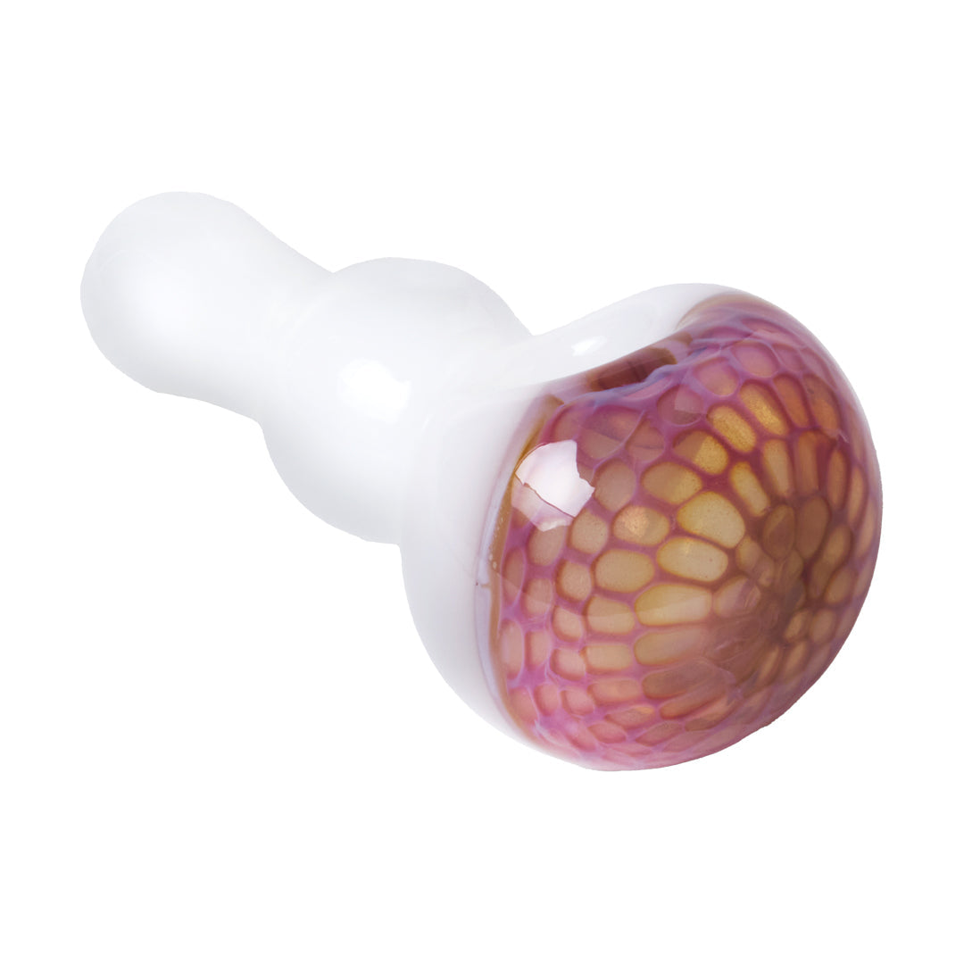 Human Grade Spoon Pipe Model C packaged with barcode and color identifier sticker