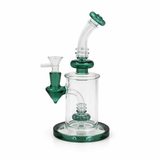 Cerulean Cyclone 8" Glass Bong