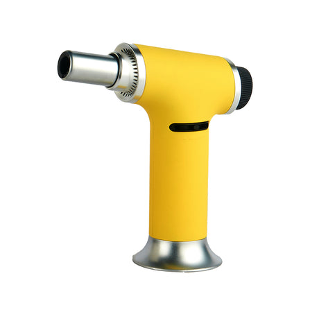 Maven Torch Turbo Single Jet Flame in Yellow with Precision Lock, front view on white background