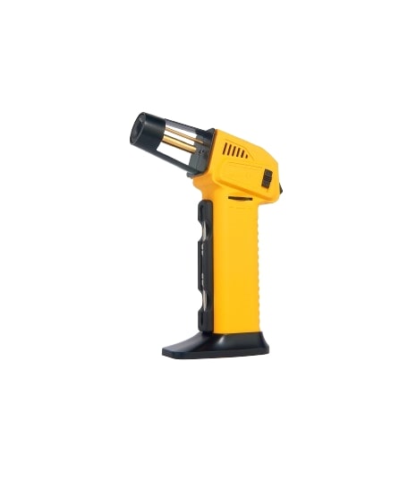 Maven Torch Volt 7" Yellow Dab Torch with Integrated Tool and Safety Lock, Front View