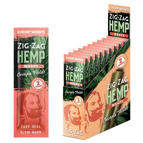 Zig Zag Hemp Wraps - 25 Pack