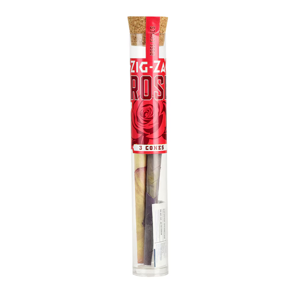 Zig Zag Rose Petal Pre-Rolled Cones | 8pk Display