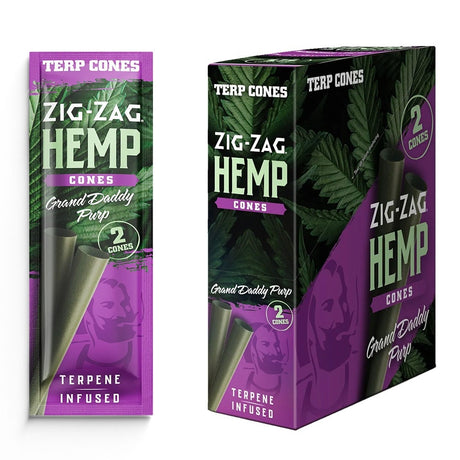 Zig Zag Terpene Infused Pre-Rolled Cones | 2pk | 15pc Display