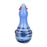 A Fowl Most Friendly Glass Hand Pipe | 4.5" | Colors Vary
