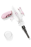 Glass Ray-Gun Dab Straw Kit “Space Blaster” – 8″