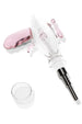 Glass Ray-Gun Dab Straw Kit “Space Blaster” – 8″