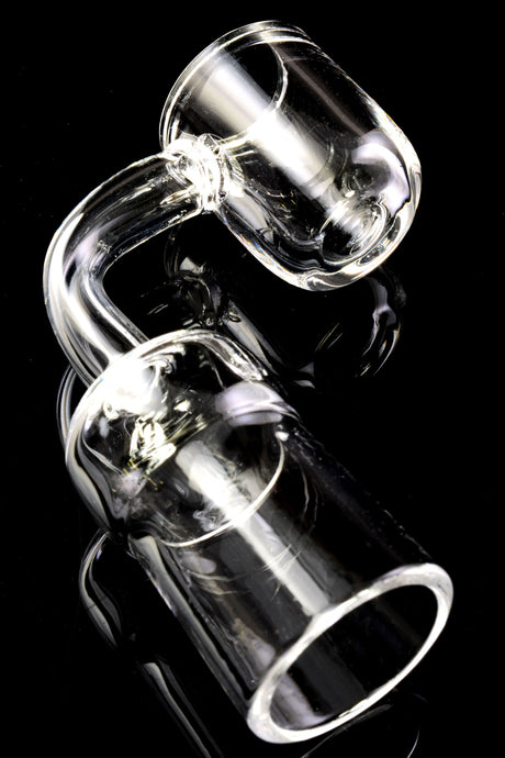 Quartz Flat-Top Banger – 4 mm Thick – 14.5 & 18.8 mm – Male or Female