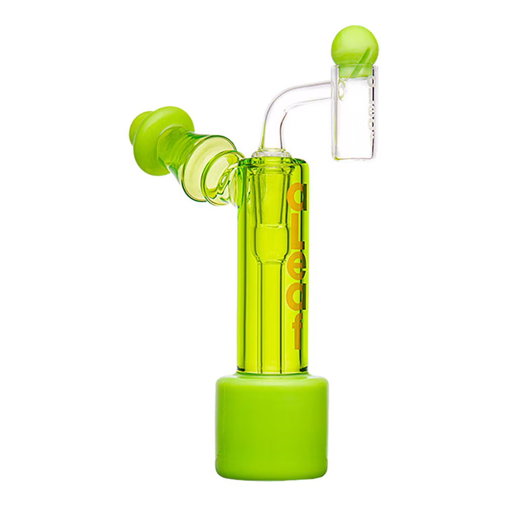 aLeaf The Standing Bubbs Glass Dab Rig Set | 7" | 14mm F | Colors Vary