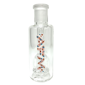 AFM 4" Max Beaker UFO Perc Glass Ash Catcher with 14mm Female Joint, Front View