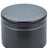 Aerospaced 4-Piece Aluminum Grinder in Black, Compact and Portable, Front View