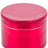 Aerospaced 4-Piece Aluminum Grinder in Red, Compact and Portable Design, Front View