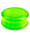 Aerospaced Acrylic 3-Piece Grinder in vibrant green, compact and portable design, ideal for dry herbs