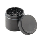 Aerospaced by Higher Standards 4-Piece Grinder, 1.6", Gunmetal color, compact and portable design
