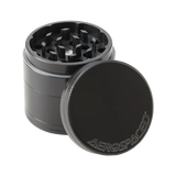 Aerospaced by Higher Standards 4-Piece Grinder in Gunmetal, 2.0" Size, Top View