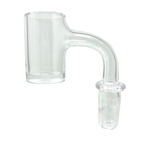 AFM Full Weld Banger 2mm X 25mm Thick Bottom Quartz Banger Side View for Dab Rigs