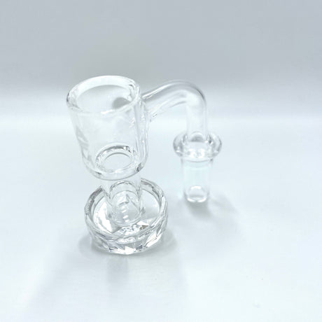 AFM Full Weld Diamond Terp Slurper 20mm, Quartz Banger, Front View on White Background