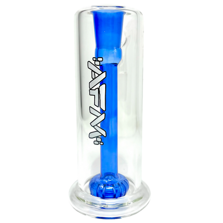 AFM Tall Boy Shower Head Ash-catcher 5" in Blue, Front View for Bongs with 45/90 Degree Joint
