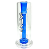 AFM Tall Boy Shower Head Ash-catcher 5" in Blue, Front View for Bongs with 45/90 Degree Joint