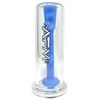 AFM Tall Boy Shower Head Ash-catcher 5" in Milky Blue - 14mm 45/90 Degree Joint - Front View