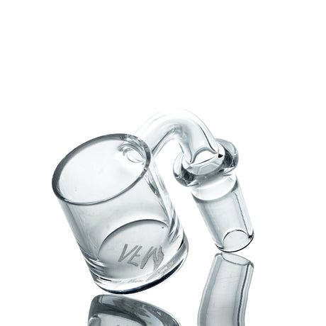 AFM Quartz Banger Hanger with Thick Bottom 2mm x 28mm for Dab Rigs, Angled Side View