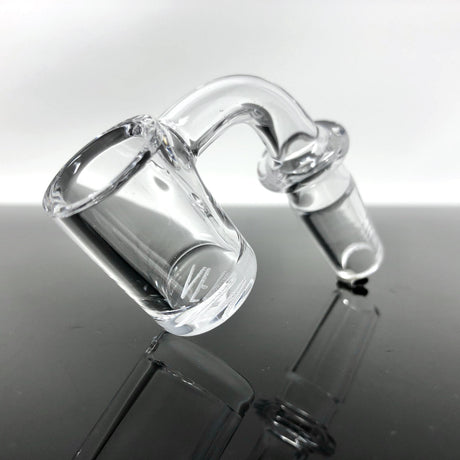 AFM Thick Bottom Quartz Banger, 3mm X 20mm, Medium Size, 5mm Thickness, Side View
