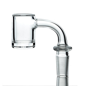 AFM Quartz Banger Hanger with Thick Bottom 3mm X 25mm for Dab Rigs, Clear Side View