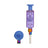 aLeaf 2-in-1 Liquid Purifier Pro in Blue - Portable Dab Straw & Pipe Combo Front View