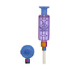 aLeaf 2-in-1 Liquid Purifier Pro in Blue - Portable Dab Straw & Pipe Combo Front View