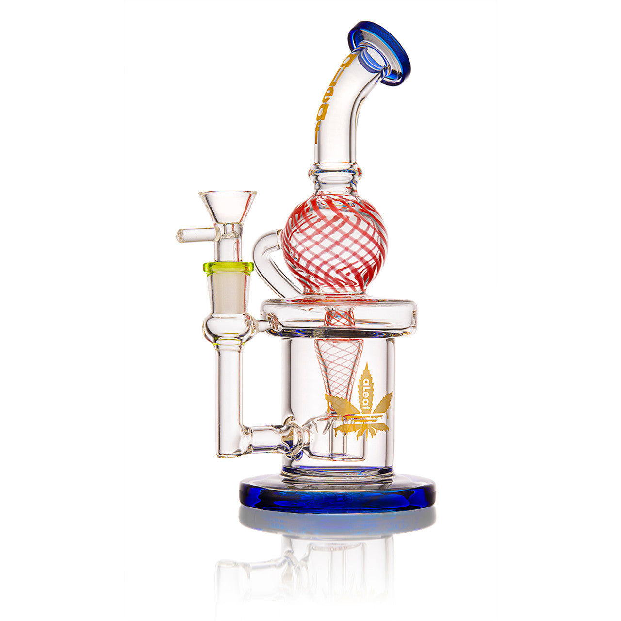 aLeaf Uni Recycler with Waffle Perc - Assorted Colors – DankGeek