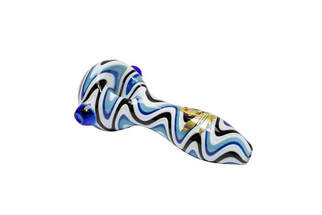 aLeaf WIG WAG Hand Pipe in Mixed Colors - Compact Borosilicate Glass Spoon Pipe
