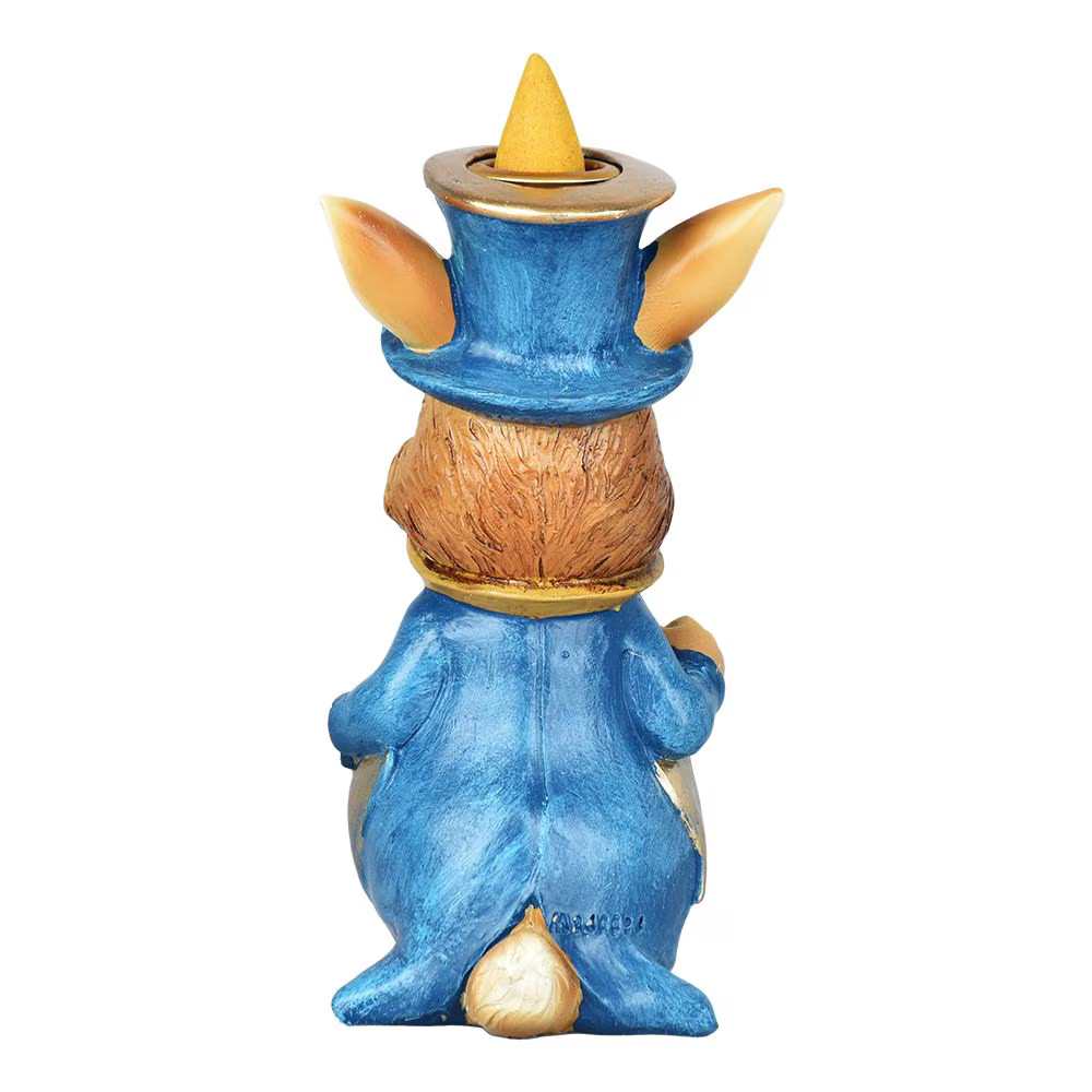 Alice In Wonderland Rabbit Backflow Incense Burner | 6.25"