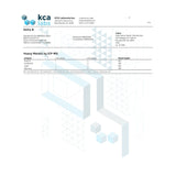 Certificate of Analysis for Alternative Health Delta 8 Vape Cartridge showing test results