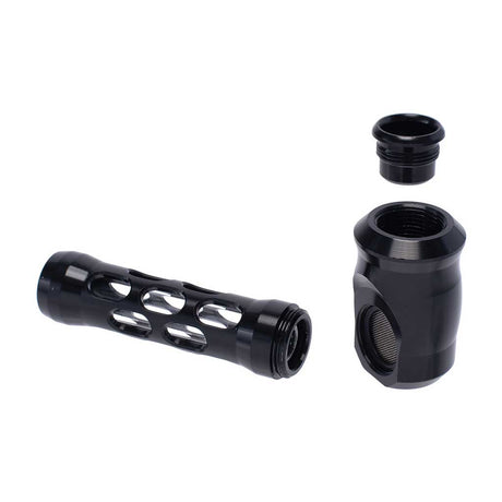 Aluminum Glass Hybrid Hand Pipe