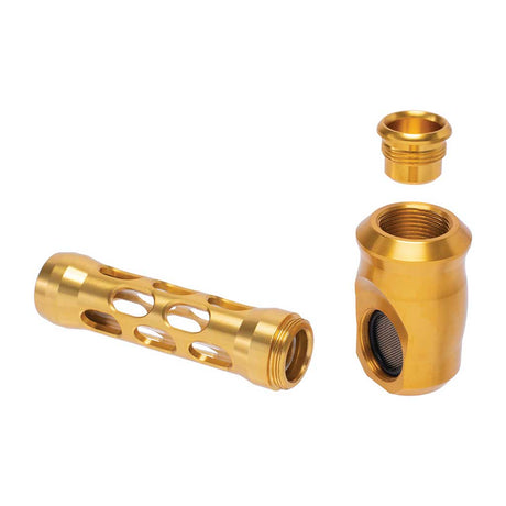 Aluminum Glass Hybrid Hand Pipe